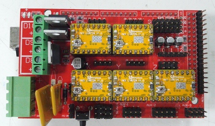 DRIVER MKS LV8729 paso a paso